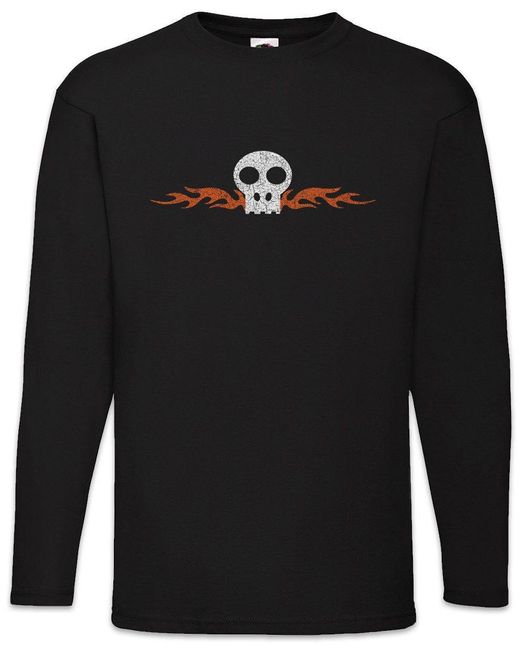 Urban Backwoods Langarmshirt Langarm T-Shirt Gamer Gaming Games Day Geek Nerd Retro VG in Black für Herren