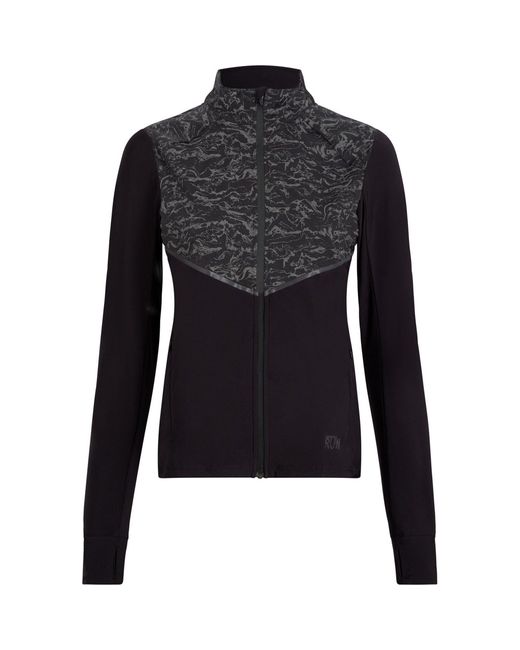 ENERGETICS Laufjacke Da.-Funktions-Jacke Baya JKT W AOP/BLACK/ANTHRACITE