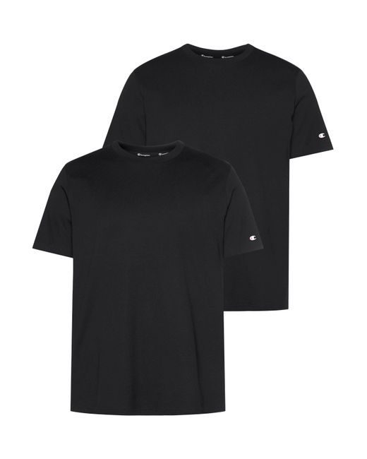 Champion Classic 2pack Crewneck T-Shirt (Packung, 2-tlg) in Black für Herren