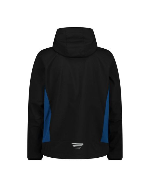 CMP Softshelljacke Softshell Jacke Zip Hood 3A01787N in Black für Herren