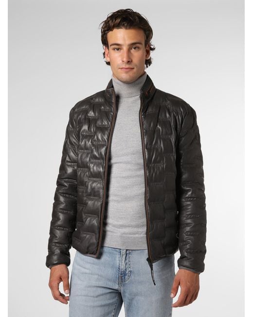 Milestone lederjacke aversa Clearance