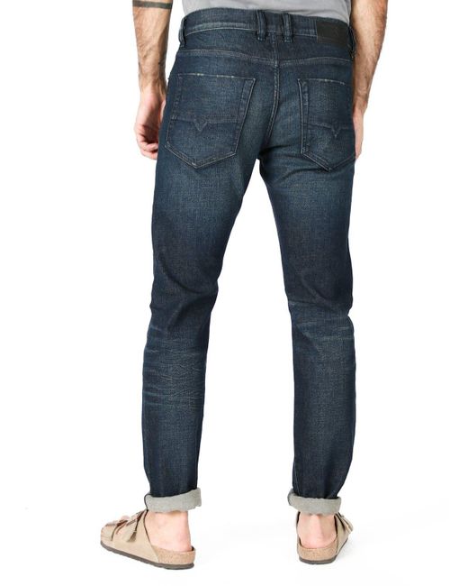 DIESEL Slim-fit-Jeans Extra-Lang in Blau für Herren | Lyst DE