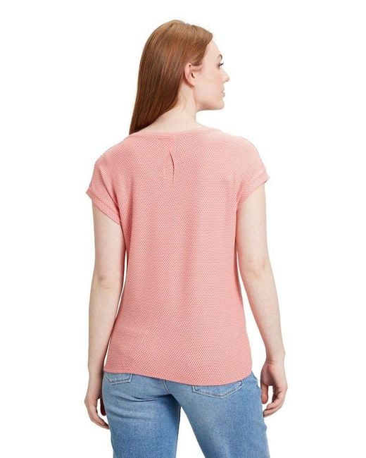 BETTY&CO Pink Kurzarmshirt Shirt Kurz 1/2 Arm