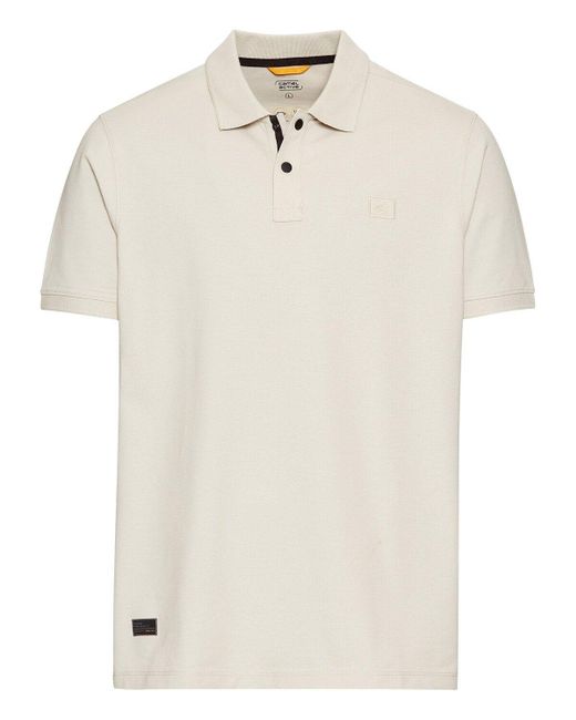 Camel Active Funktions-Poloshirt in White für Herren