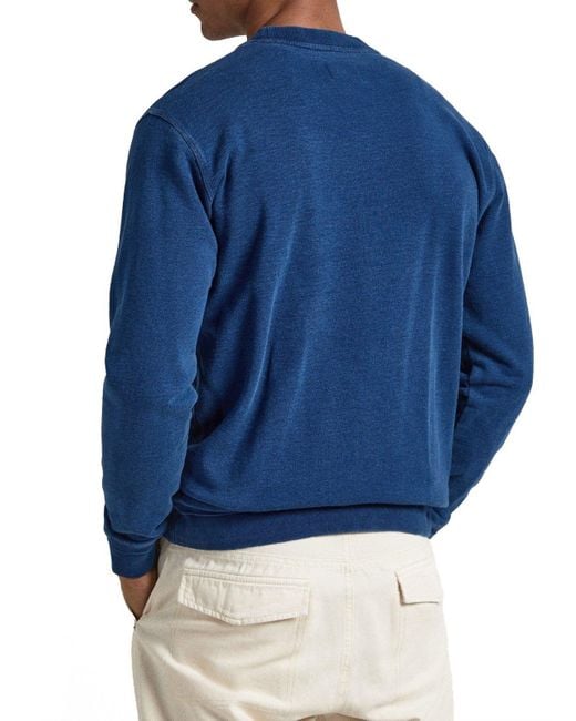 Pepe Jeans Sweatshirt Regular Fit Pullover in Blue für Herren