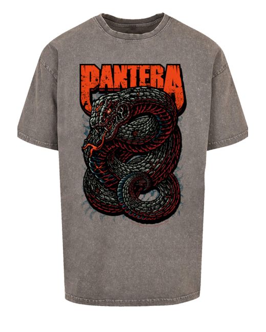 F4NT4STIC Shirt Pantera Venomous Snake Premium Qualität in Gray für Herren