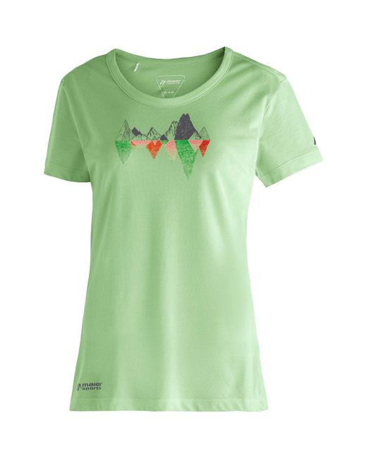 Maier Sports Green T- Tilia Shirt