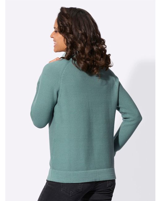 WITT Green Strickpullover Pullover