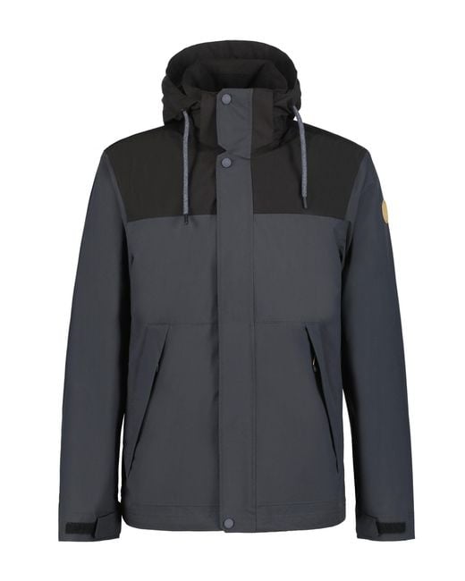Icepeak Funktionsjacke MERCED ANTHRAZIT in Black für Herren