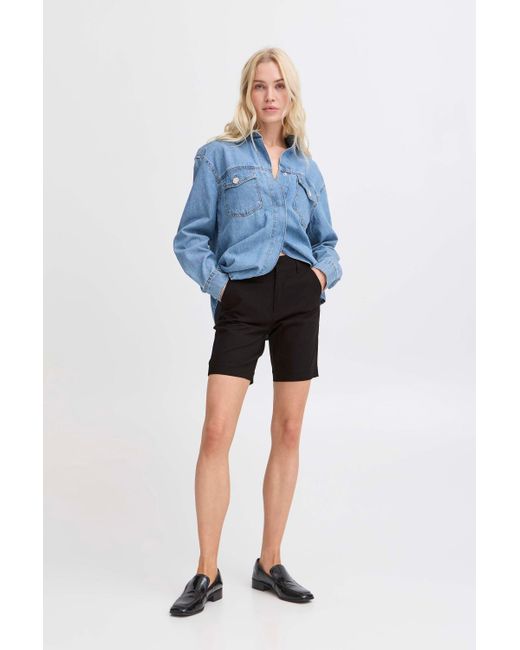 B.Young Black Chinoshorts BYFAIRCHILD Lässige Shorts