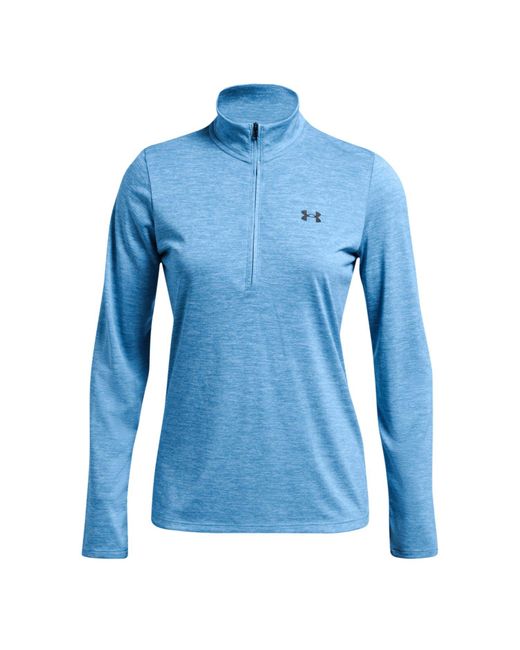 Under Armour Blue ® Langarmshirt Langarm Shirt Tech 1/2 Zip- Twist 1384225
