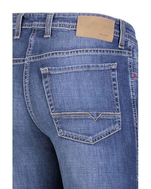 M·a·c 5-Pocket-Jeans 0500-00-0970L in Blue für Herren
