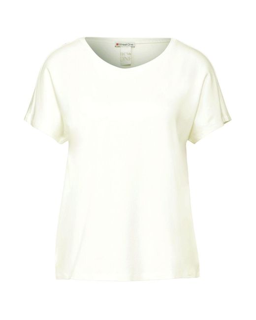 Street One White T-Shirt Style QR new Crista