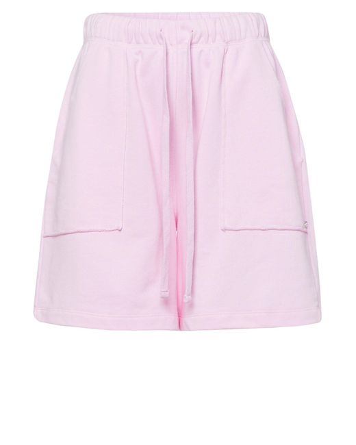 MARC AUREL Pink Shorts mit aufgesetzen Taschen