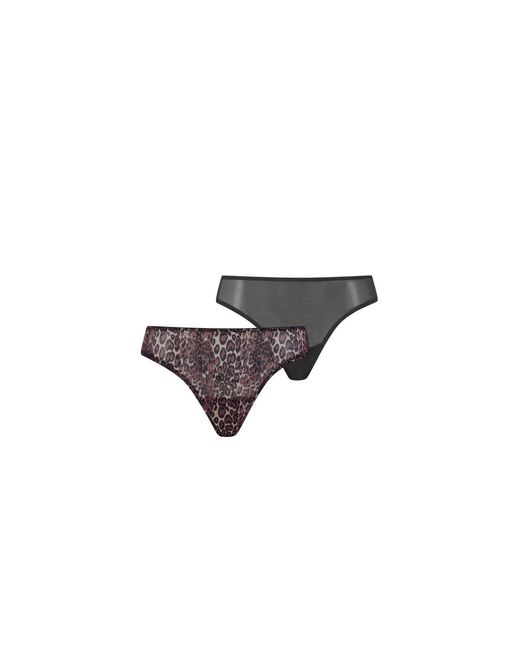 PUMA Black String Animal Mesh Strings (2Er Pack)