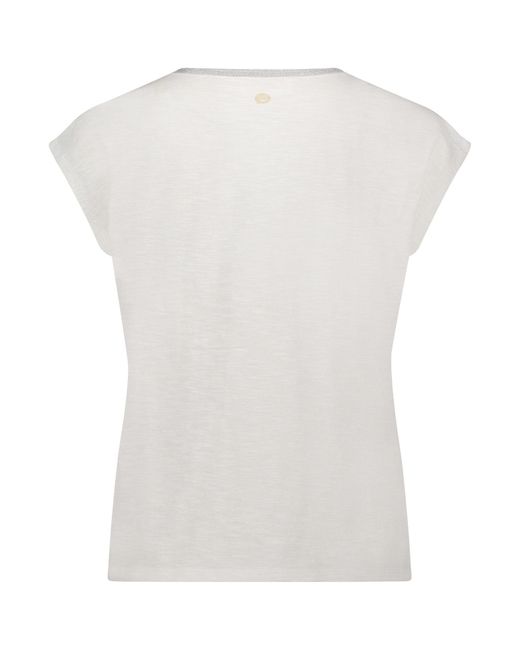 Cartoon White T- Shirt Kurz 1/2 Arm