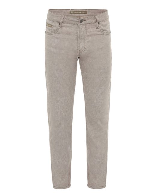 Cipo & Baxx Stoffhose Hose in Gray für Herren