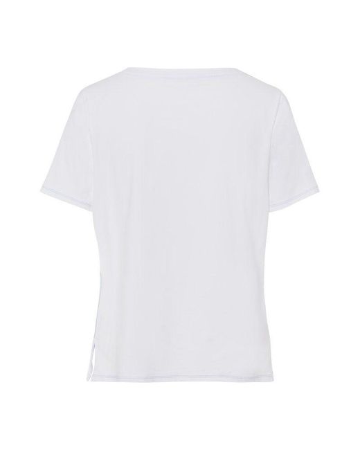 Tuzzi White Kurzarmshirt
