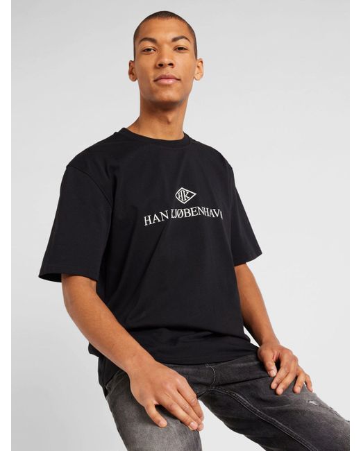 Han Kjobenhavn T-Shirt (1-tlg) in Black für Herren