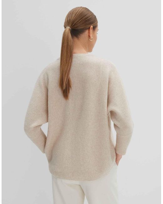 someday. Natural Kaschmirpullover Strickpullover TJADE Loose aus 100% Kaschmir