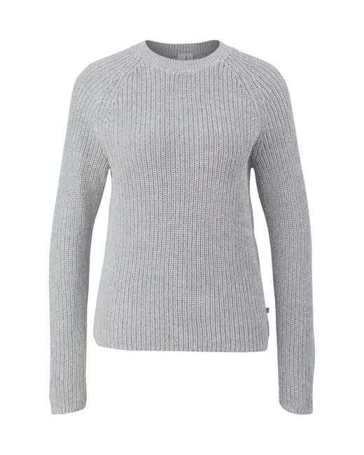 QS Gray Strickpullover Pullover aus Strick
