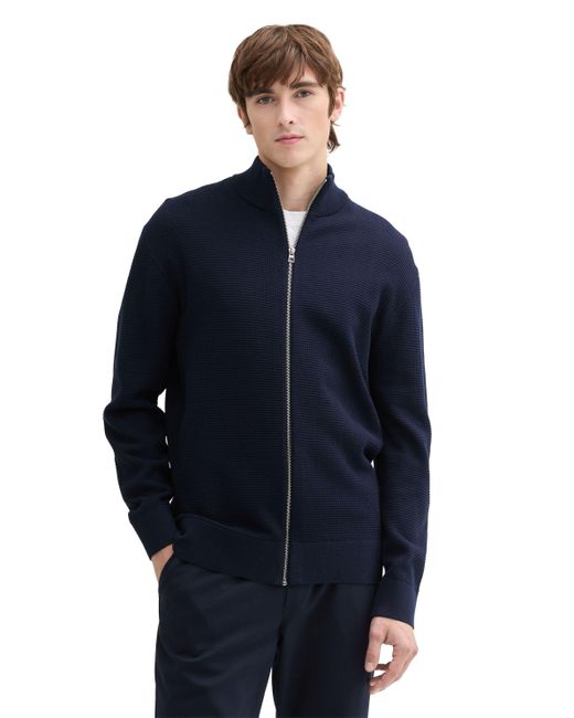 Tom Tailor Rundhalspullover in Blue für Herren