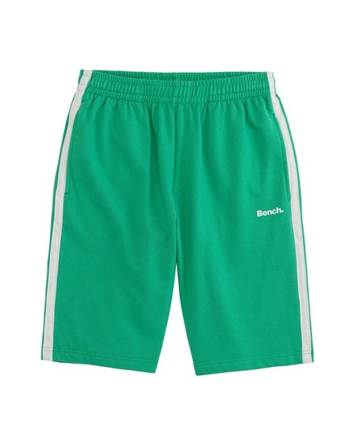Bench Sweatshorts kurze Relaxshort, Jogginghose, weicher Sweat-Qualität in Green für Herren
