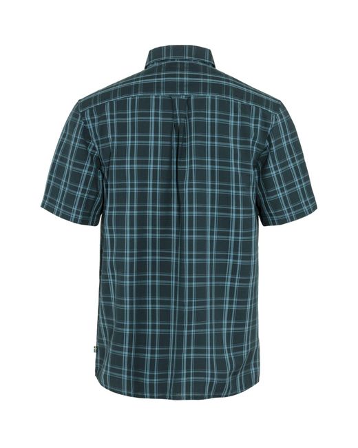 Fjallraven Funktionshemd Övik Lite Shirt SS M Dark Navy-Dawn Blue für Herren