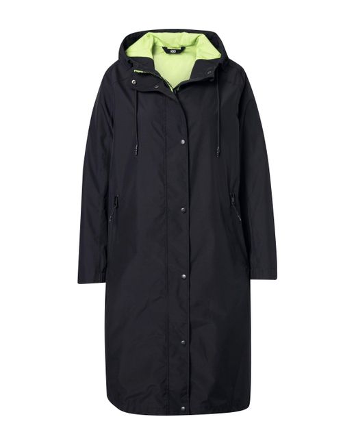 Laurasøn Black Funktionsjacke Funktionsmantel Kapuze 2-Wege-Zipper