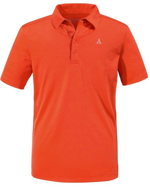 Schoeffel Poloshirt CIRC Polo Shirt Tauron M POINCIANA in Orange für Herren