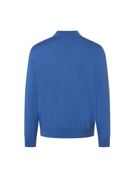 Maerz Longpullover in Blue für Herren