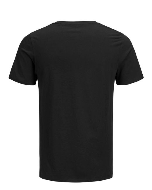 Jack & Jones T-Shirt JJECOPR OLD LOGO (1-tlg) in Black für Herren