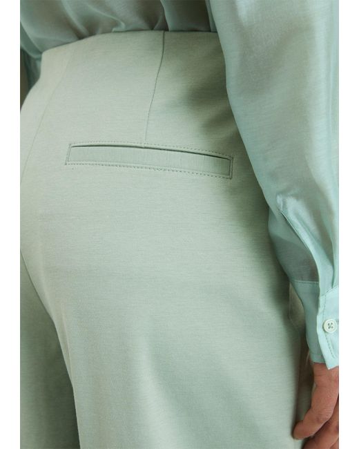 Marc O' Polo Green Chinohose aus Interlock-Qualität