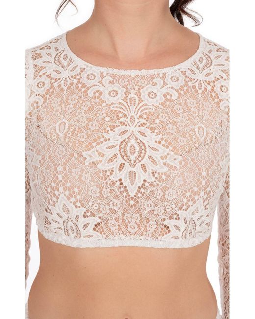 Marjo White Dirndlbluse HORTENSIA-DALIDA
