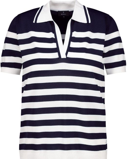 Monari Blue Strickpullover Pullover