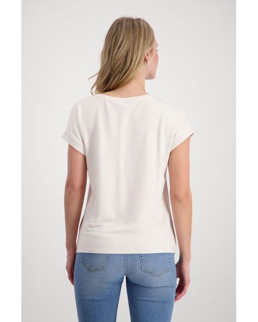 Monari White American-Shirt