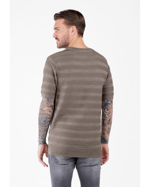 Key Largo T-Shirt MT KLDOCK round in Gray für Herren