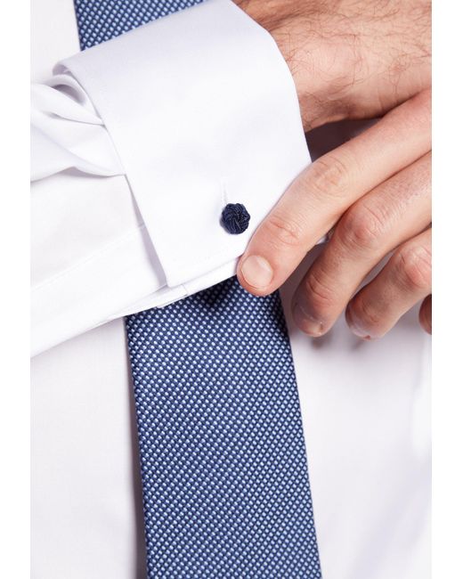 Eterna Langarmhemd in White für Herren