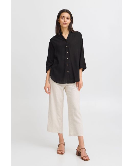Fransa Black Hemdbluse FRJUNA