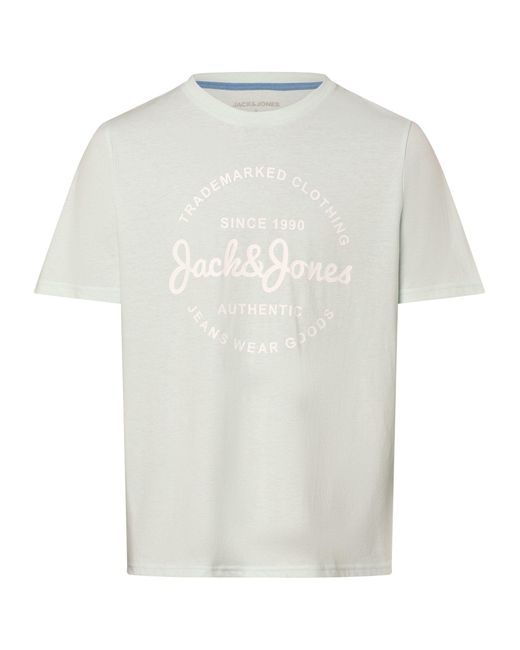 Jack & Jones T-Shirt JJForest in White für Herren