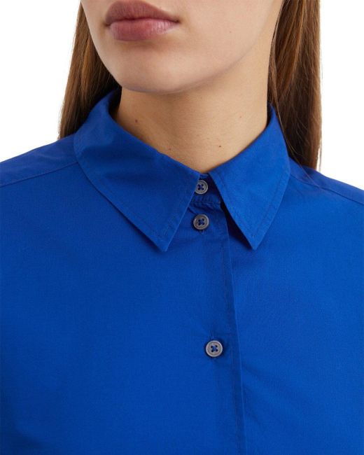 Marc O' Polo Blue Hemdbluse in A-Linie