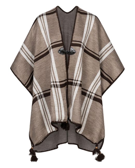Rock Creek Natural Poncho Cape D-507
