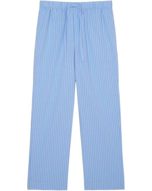 Marc O' Polo Pyjamahose mit feinen Streifen in Blue für Herren