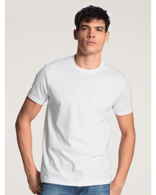 Calida HERREN T-Shirt in White für Herren