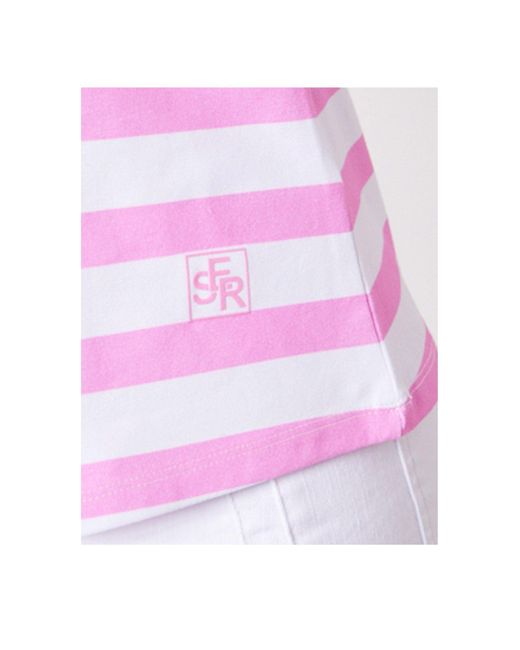 SER Pink 3/4-Arm- Shirt, Wickeloptik W4240126 auch in groß Größen