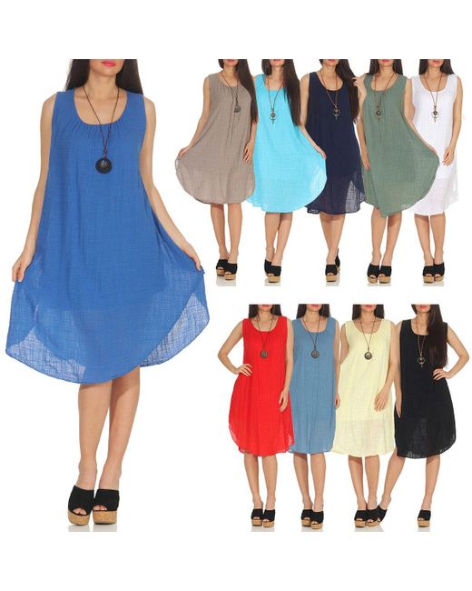 simaranda Natural Trägerkleid 35