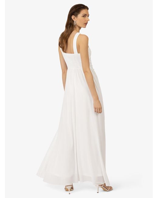 Kraimod White Abendkleid aus hochwertigem Material in femininem Stil