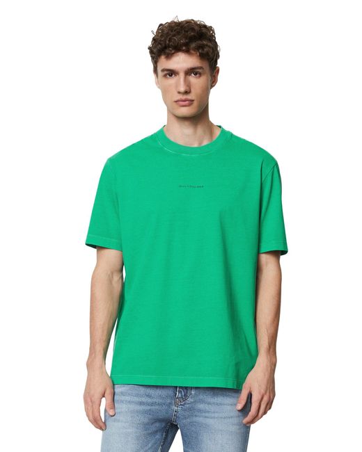 Marc O' Polo T-Shirt aus reiner Bio-Baumwolle in Green für Herren