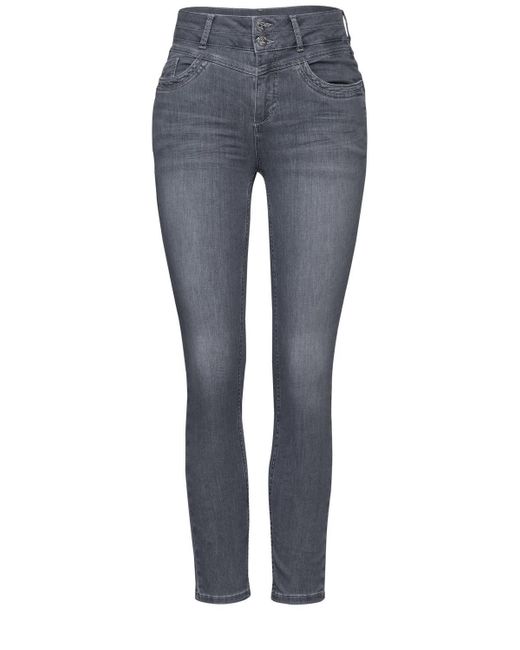 Street One Blue Regular-fit-Jeans Style QR York.hw.FTM.grey