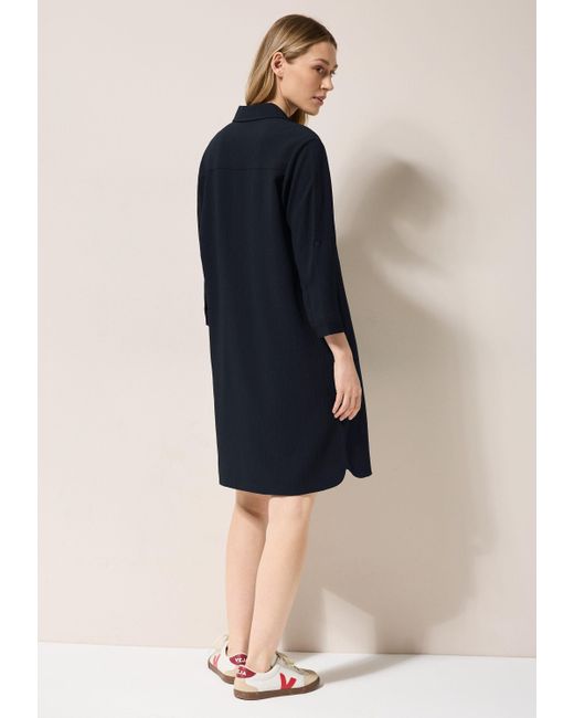 Cecil Blue Blusenkleid mit Knopfleiste